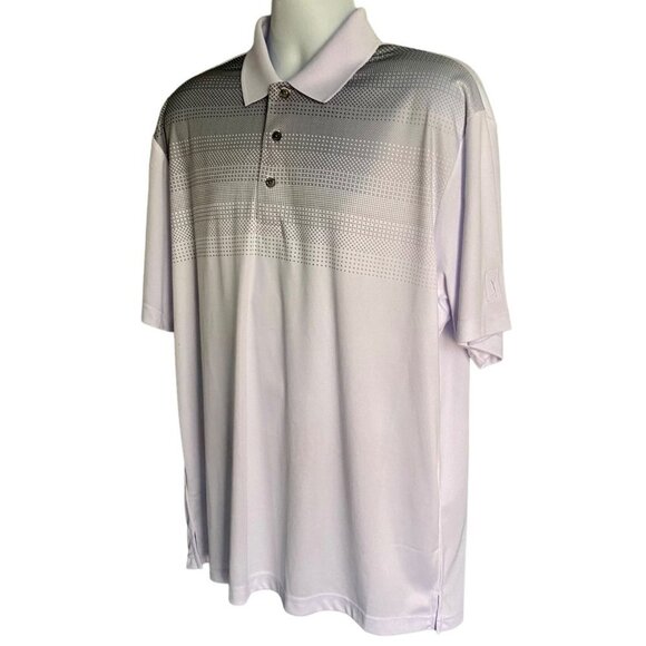 PGA Tour White and Gray Polo Shirt Men's XL - Picture 4 of 9
